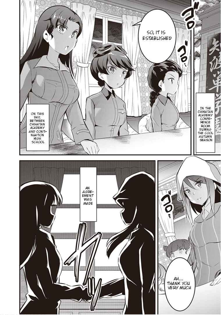 Page 3 Chapter 9 Girls und Panzer das Finale: Keizoku Koukou Harapeko Shokujidou