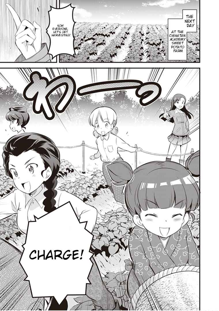 Page 4 Chapter 9 Girls und Panzer das Finale: Keizoku Koukou Harapeko Shokujidou