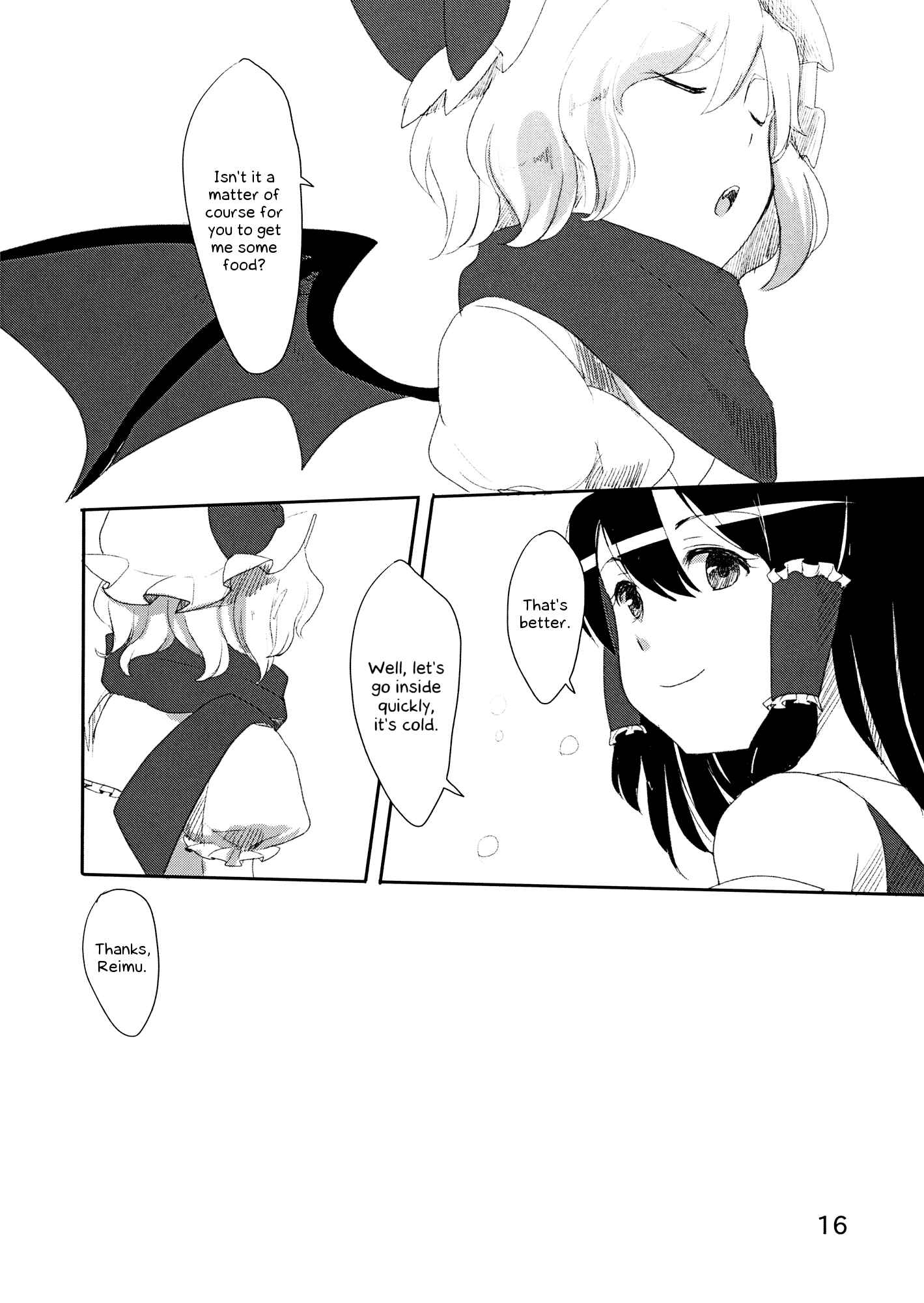 Page 18 Chapter Unknown_6b74 Touhou Project - Remilia to Fuyu Hanabi (Doujinshi)