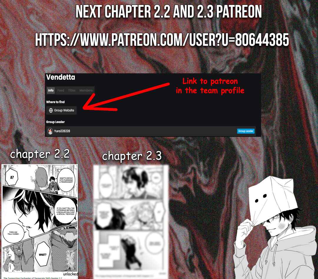 Page 13 Chapter 2.1 The Supporting Enchanter of Desperate Skill