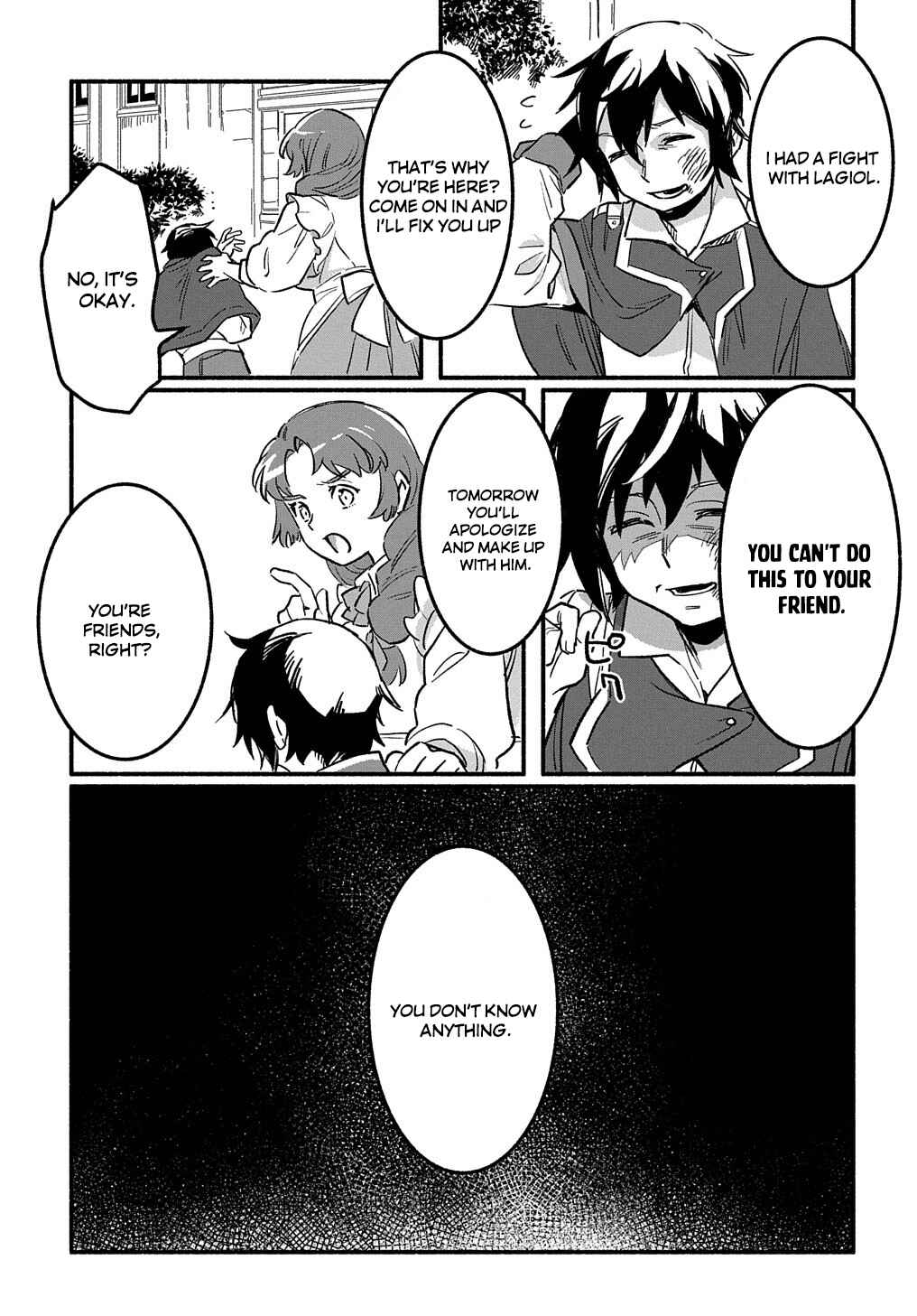 Page 1 Chapter 1.2 The Supporting Enchanter of Desperate Skill