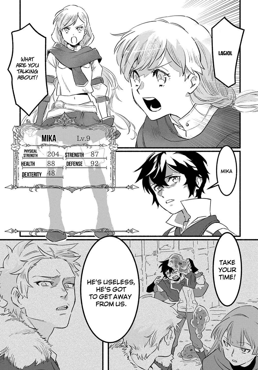 Page 4 Chapter 1.1 The Supporting Enchanter of Desperate Skill
