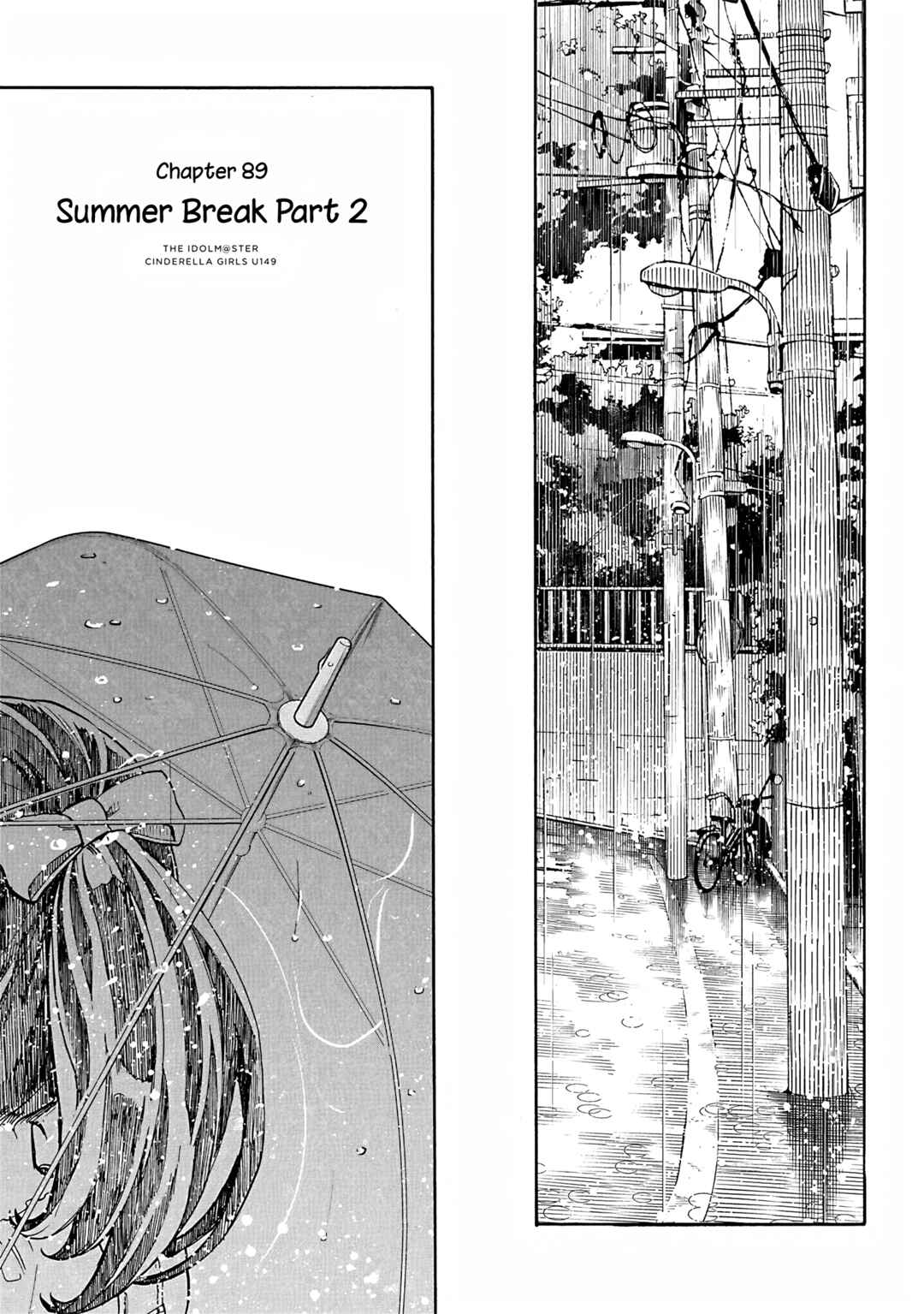 Page 1 Chapter 92 THE iDOLM@STER Cinderella Girls - U149