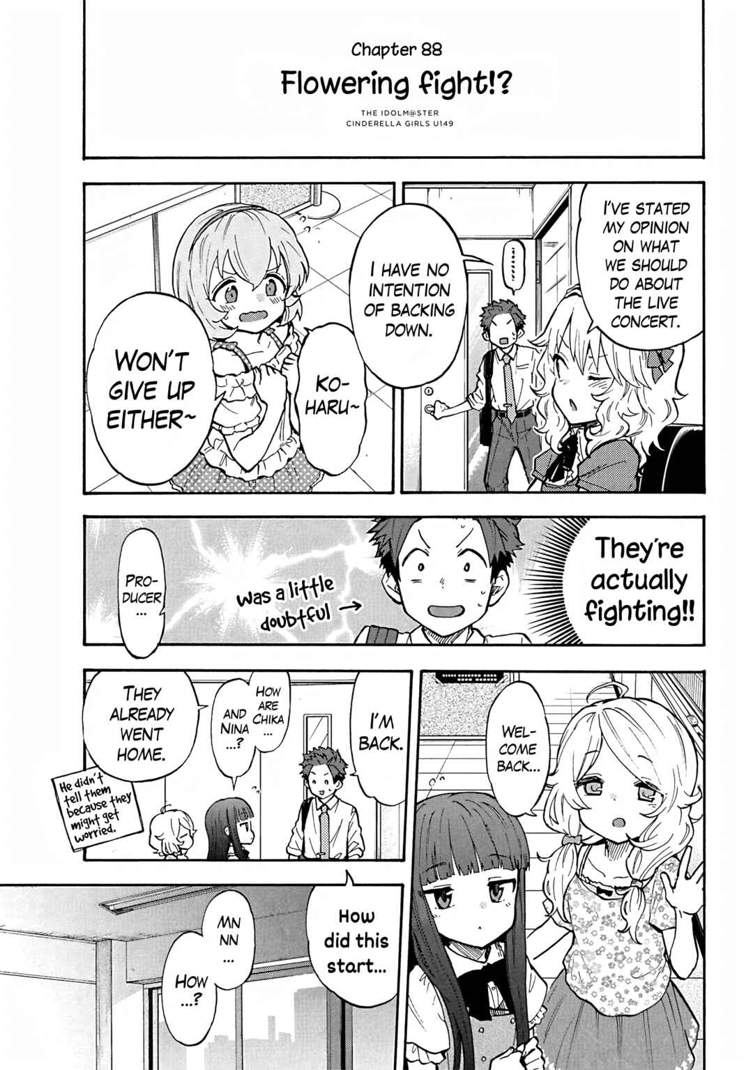 Page 3 Chapter 91 THE iDOLM@STER Cinderella Girls - U149
