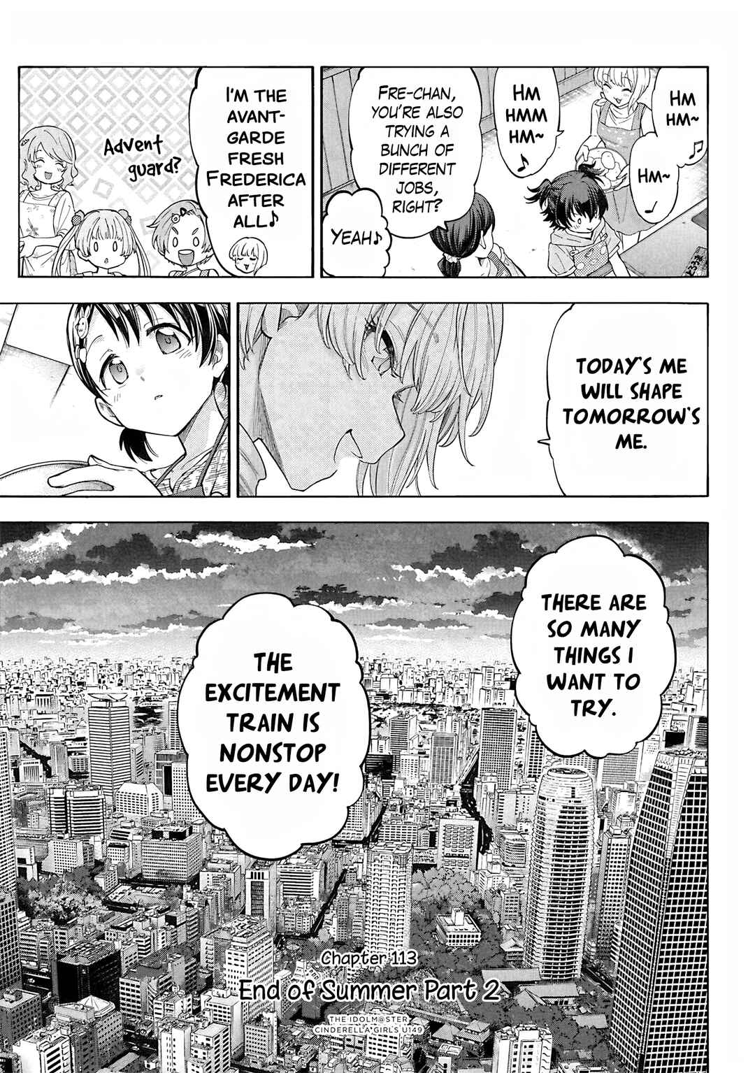 Page 1 Chapter 116 THE iDOLM@STER Cinderella Girls - U149