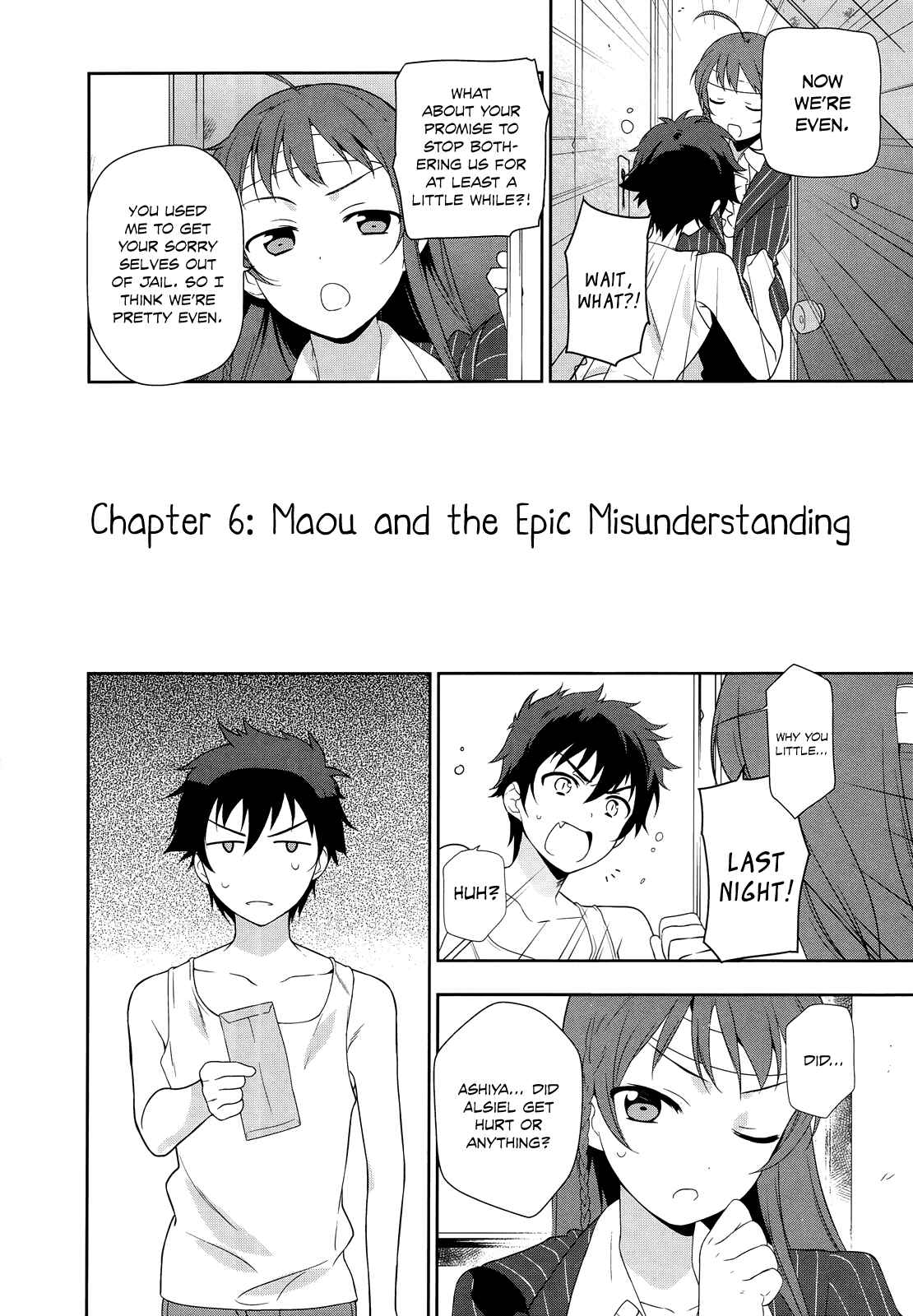 Page 6 Chapter 6 The Devil is a Part-Timer!