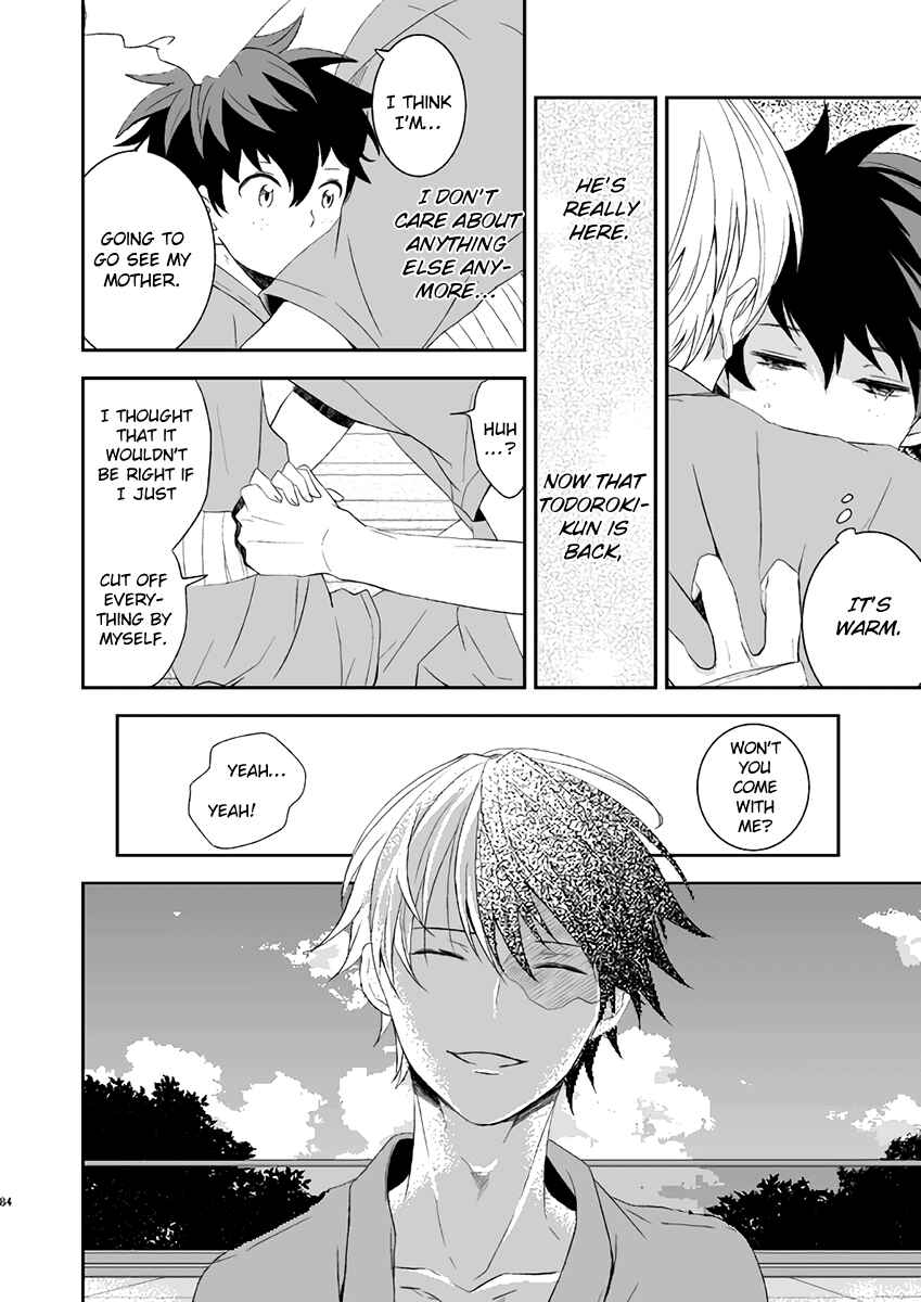 Page 83 Chapter Unknown_c433 Boku no Hero Academia - Ureta Sekai no Oto wo Kikasete (Doujinshi)