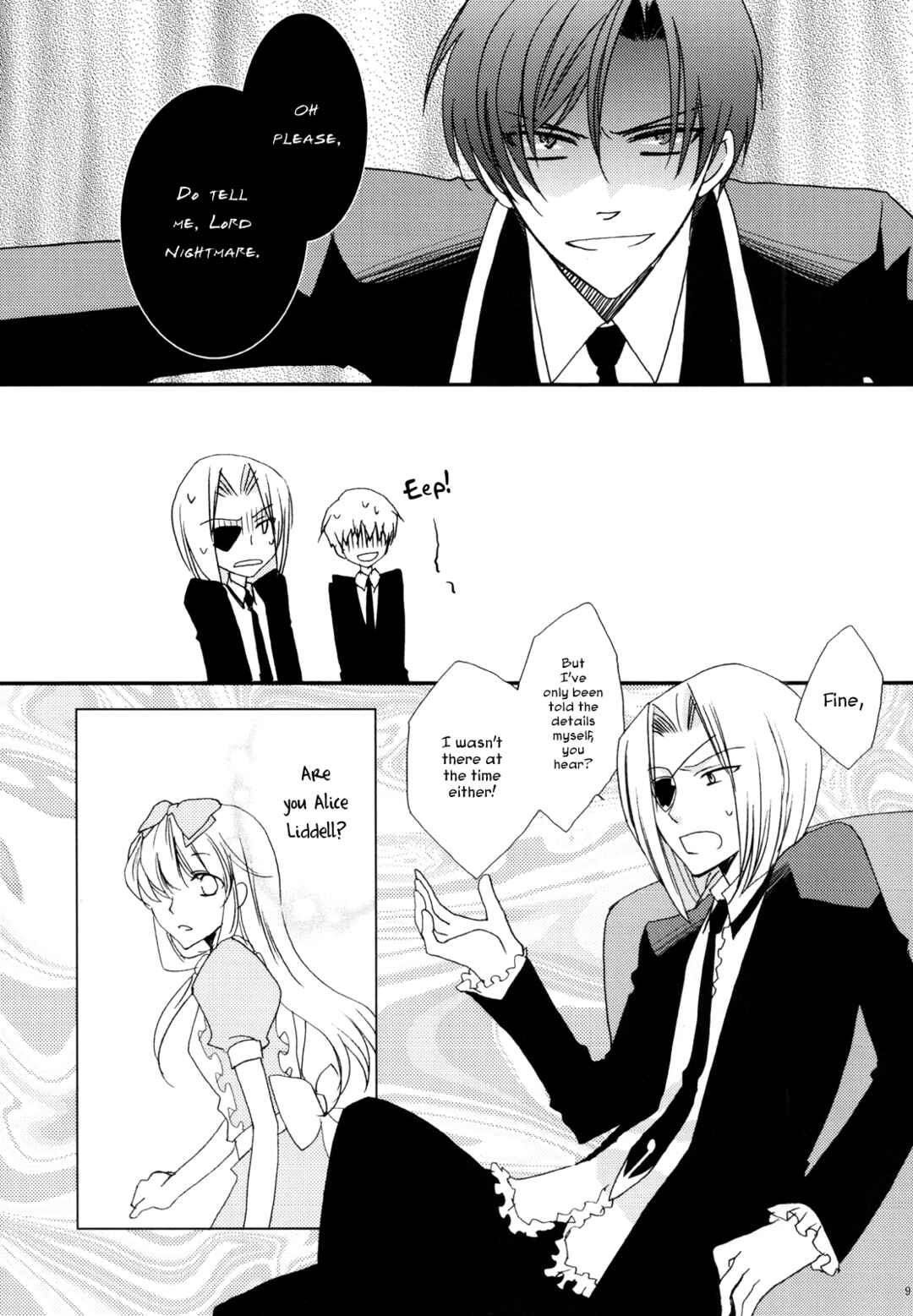 Page 10 Chapter Unknown_7a4c Heart no Kuni no Alice - Poromeria (Doujinshi)
