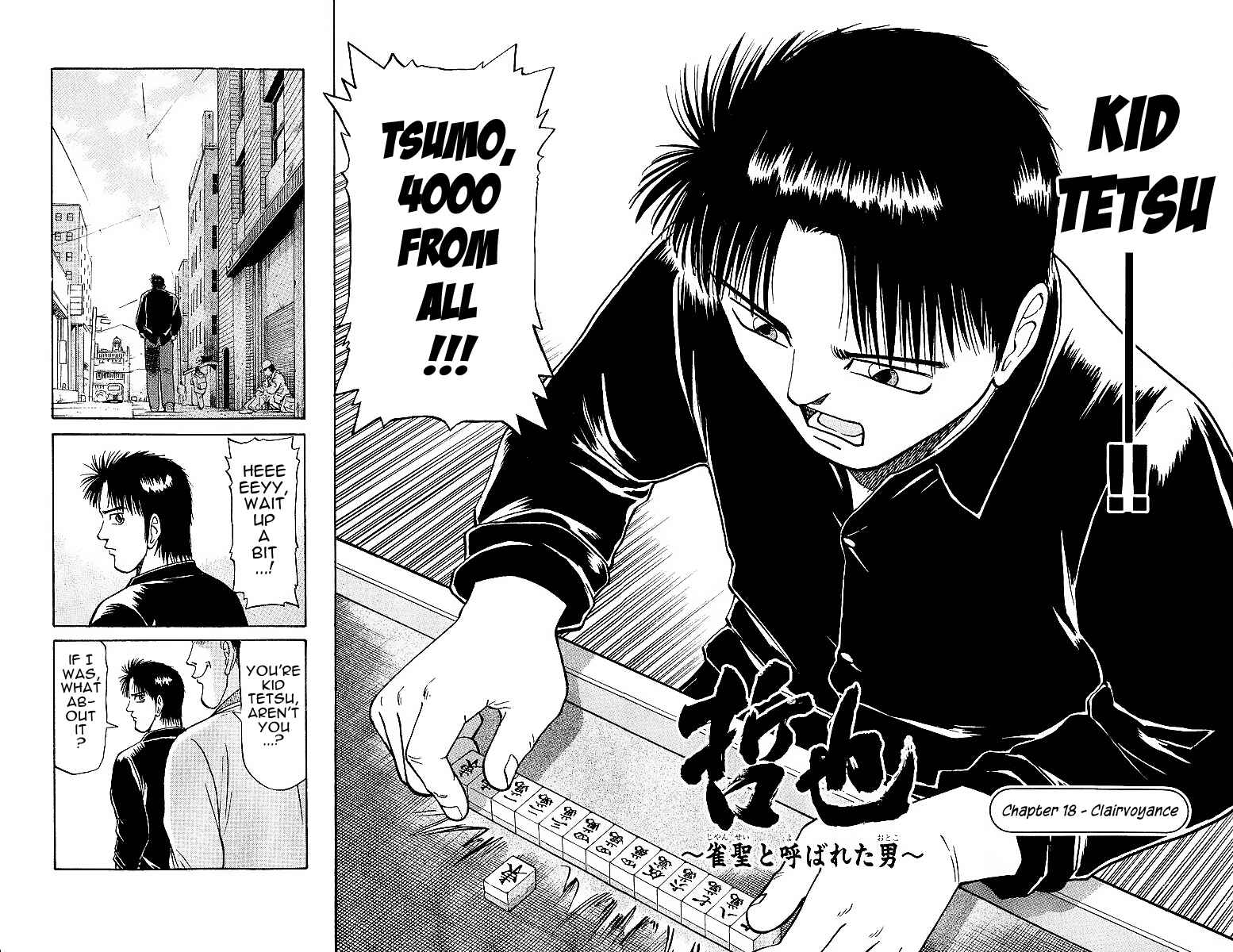 Page 2 Chapter 18 Tetsuya - The Man Called Mahjong Master