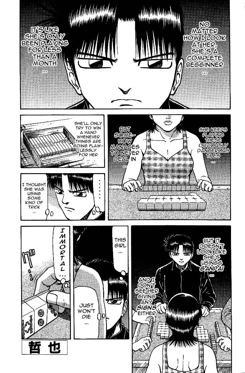 Page 1 Chapter 28 Tetsuya - The Man Called Mahjong Master