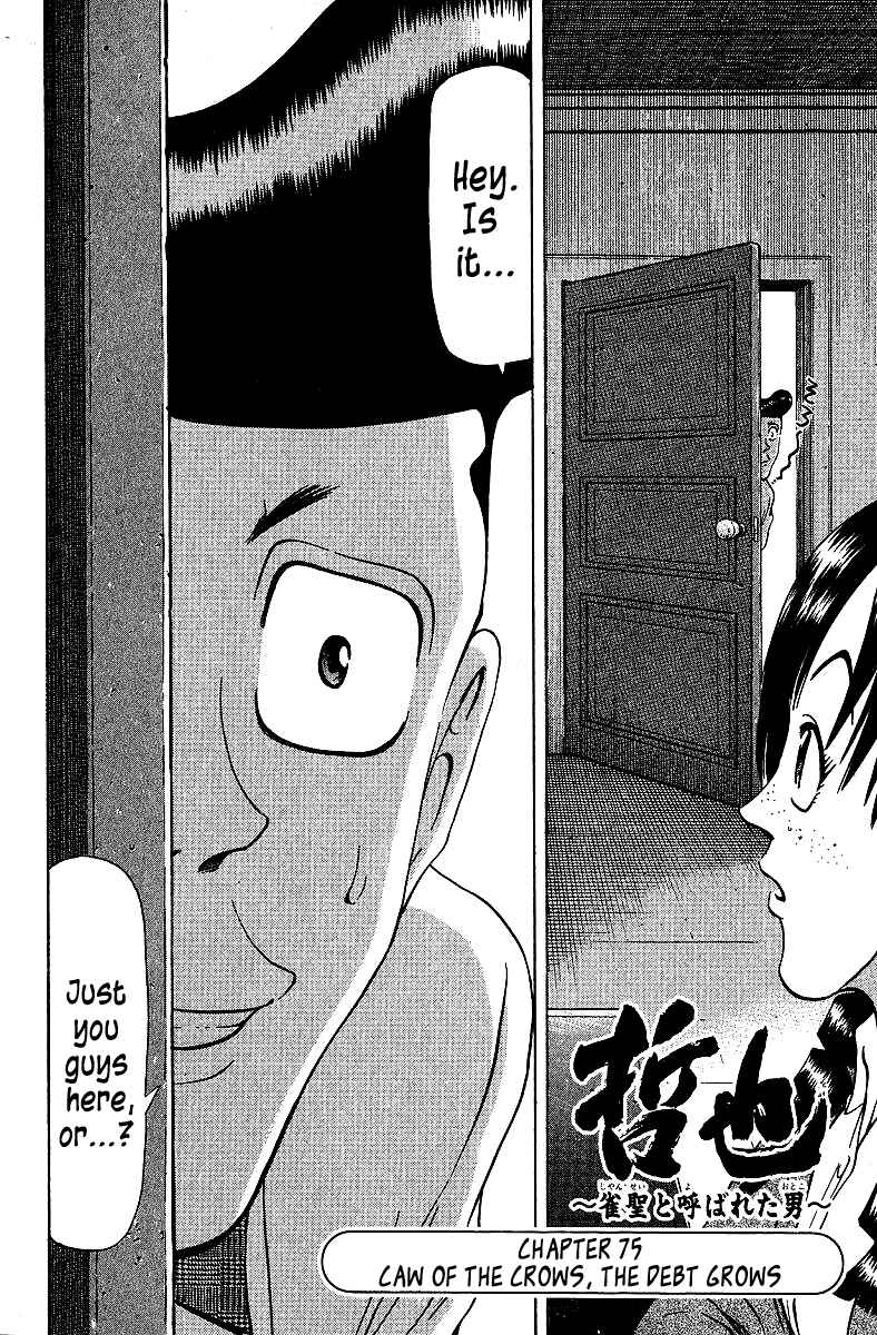 Page 2 Chapter 75 Tetsuya - The Man Called Mahjong Master