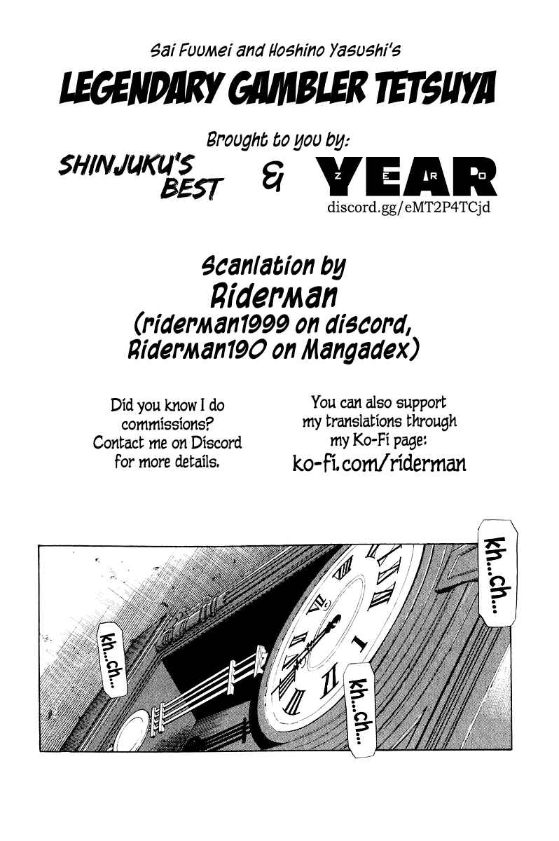Page 23 Chapter 80 Tetsuya - The Man Called Mahjong Master