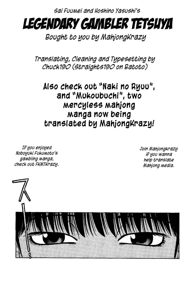 Page 21 Chapter 27 Tetsuya - The Man Called Mahjong Master