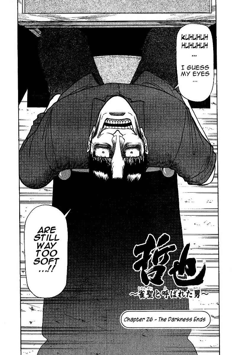 Page 1 Chapter 26 Tetsuya - The Man Called Mahjong Master
