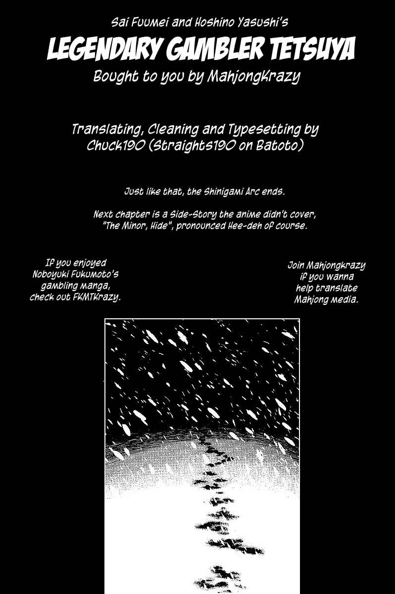 Page 19 Chapter 26 Tetsuya - The Man Called Mahjong Master