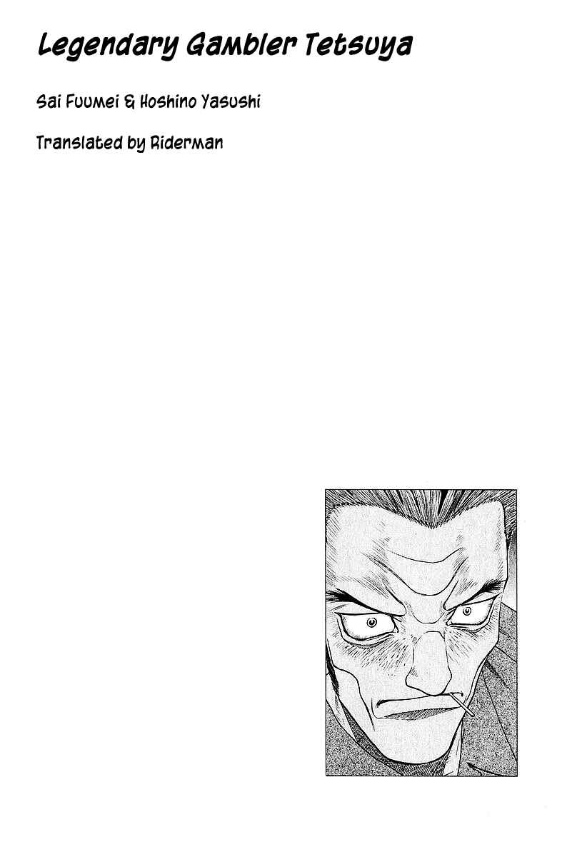 Page 25 Chapter 40 Tetsuya - The Man Called Mahjong Master