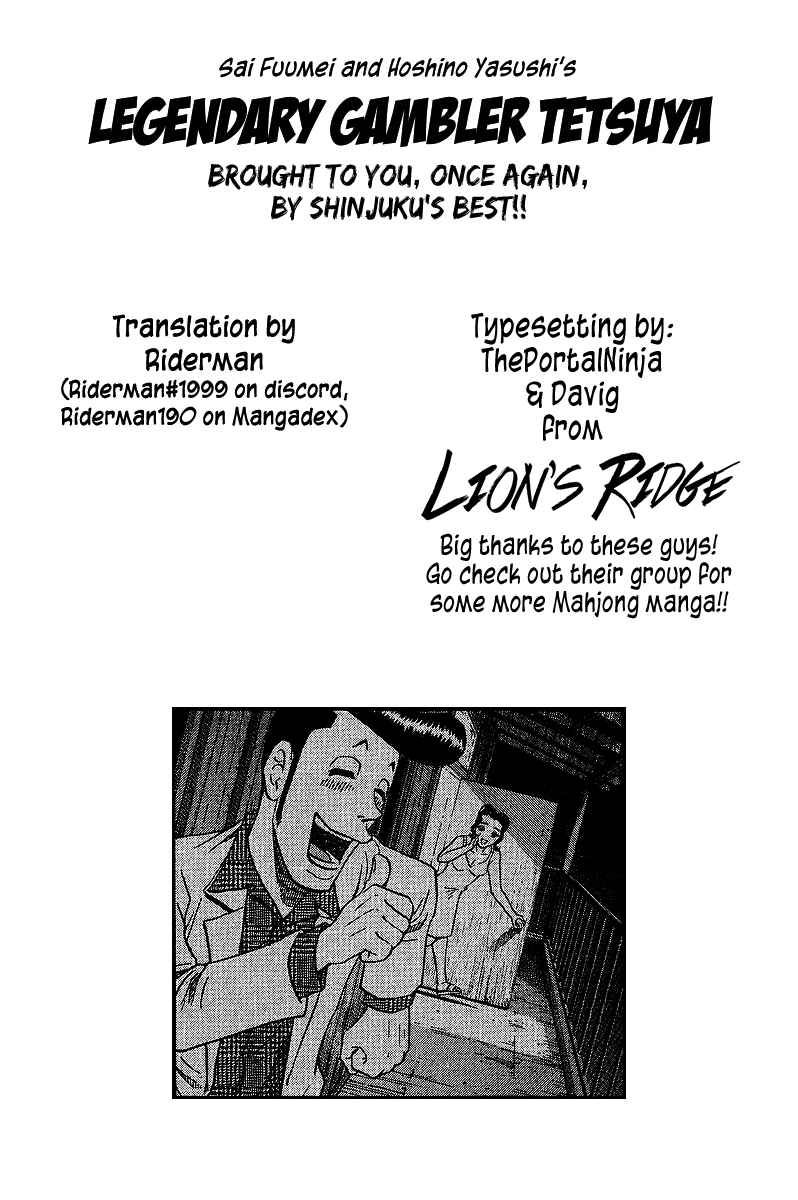 Page 21 Chapter 72 Tetsuya - The Man Called Mahjong Master