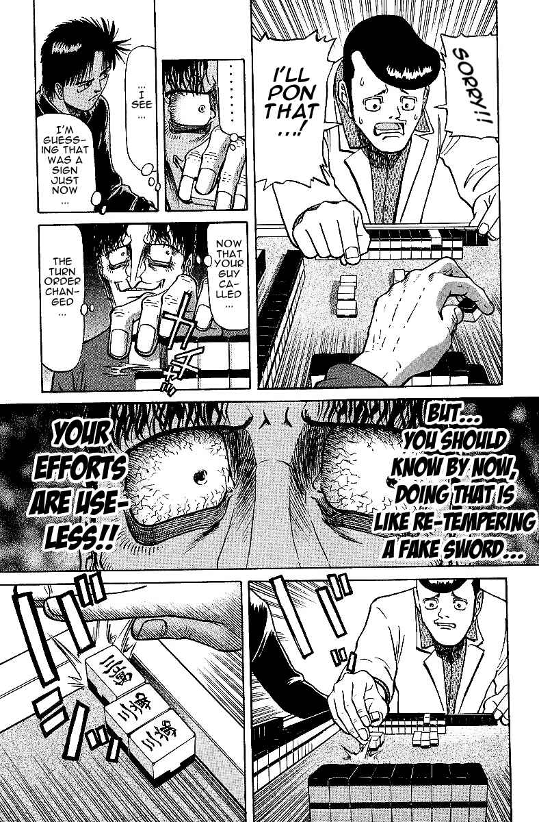 Page 21 Chapter 24 Tetsuya - The Man Called Mahjong Master
