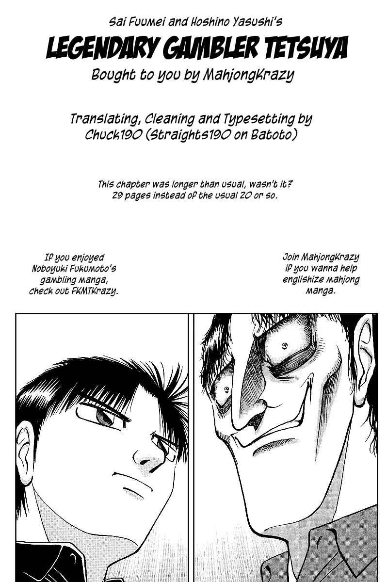 Page 29 Chapter 22 Tetsuya - The Man Called Mahjong Master