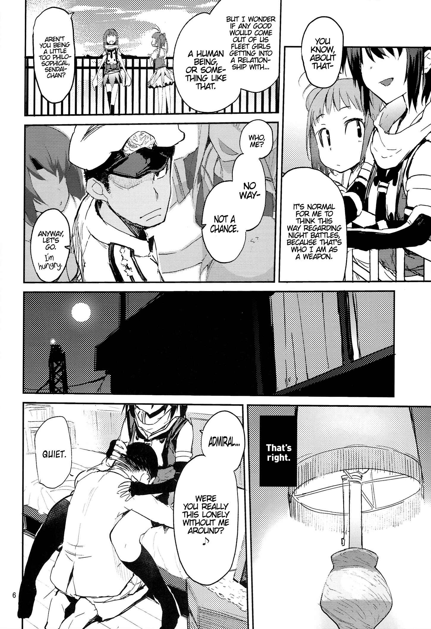 Page 5 Chapter Unknown_4dc8 Kantai Collection -KanColle- Youkoso Chou Sendai Tokku (Doujinshi)