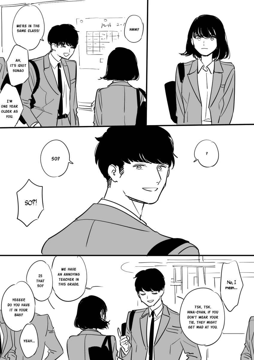 Page 13 Chapter 1 Ryuunen shita onna to onaji kurasu ni natta otoko