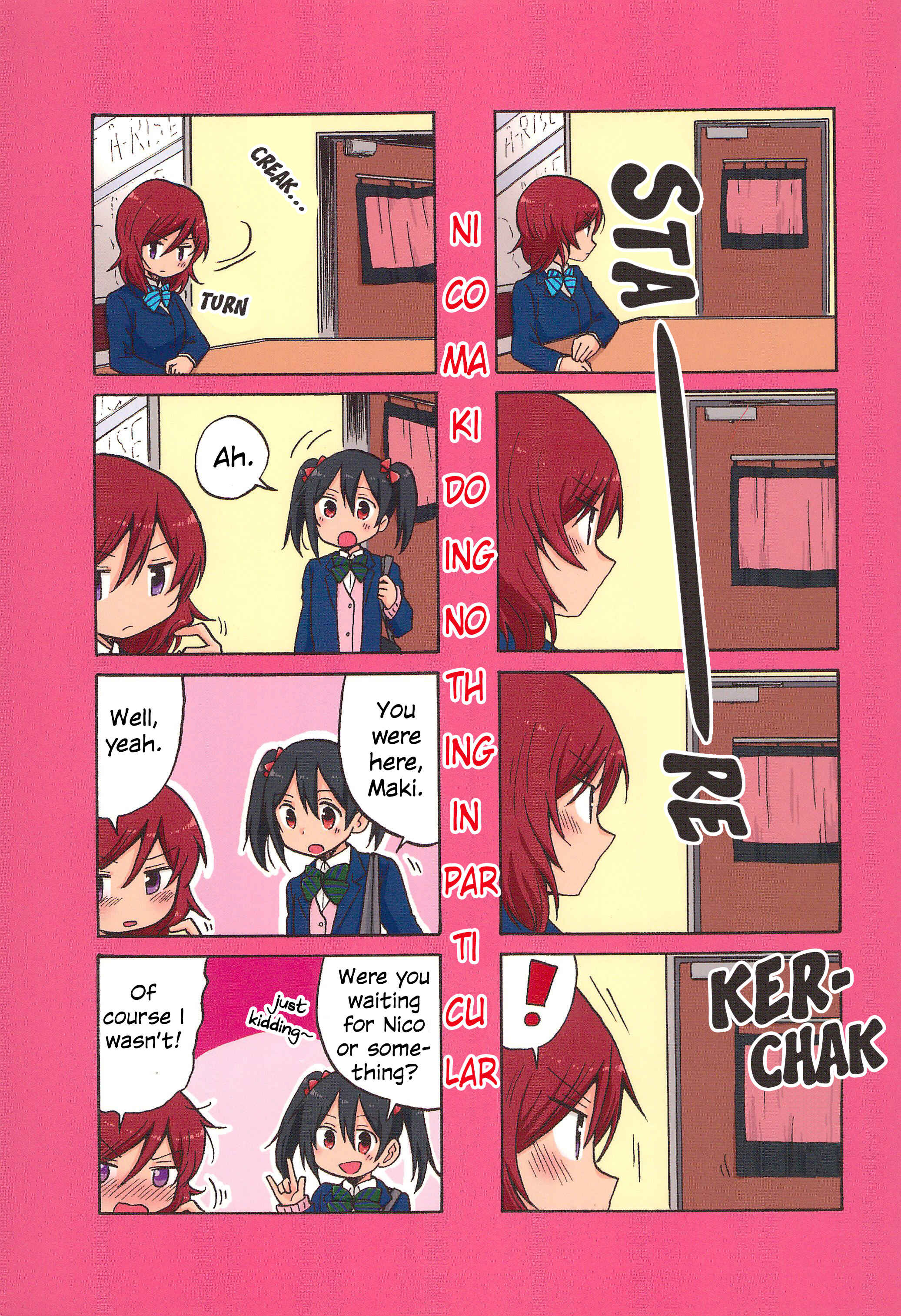 Page 1 Chapter Unknown_7c3b Love Live! - NicoMaki doing nothing in particular (Doujinshi)