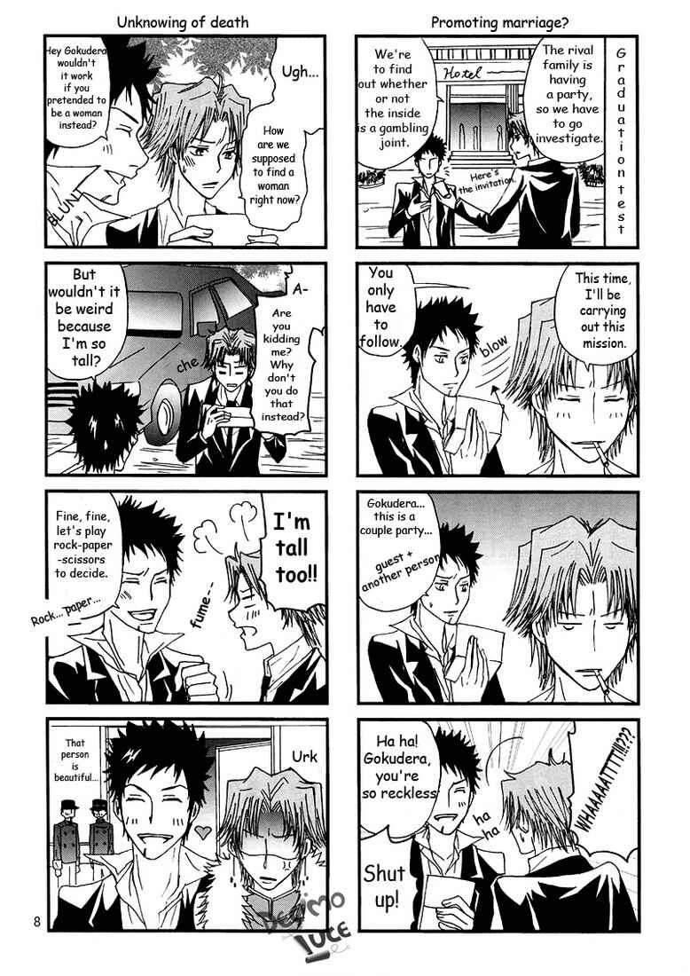 Page 10 Chapter Unknown_8a05 Katekyo Hitman Reborn! - Mafia Work (Doujinshi)
