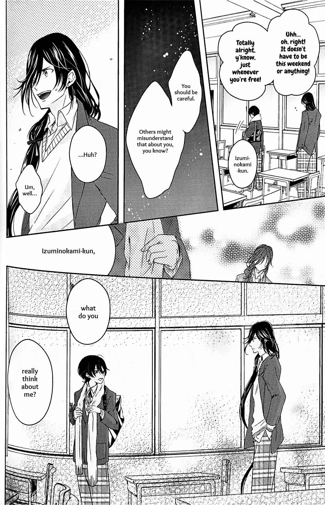 Page 25 Chapter Unknown_24c6 Touken Ranbu - Megami ni Ibukuro wo Tsukamareta Hanashi (Doujinshi)