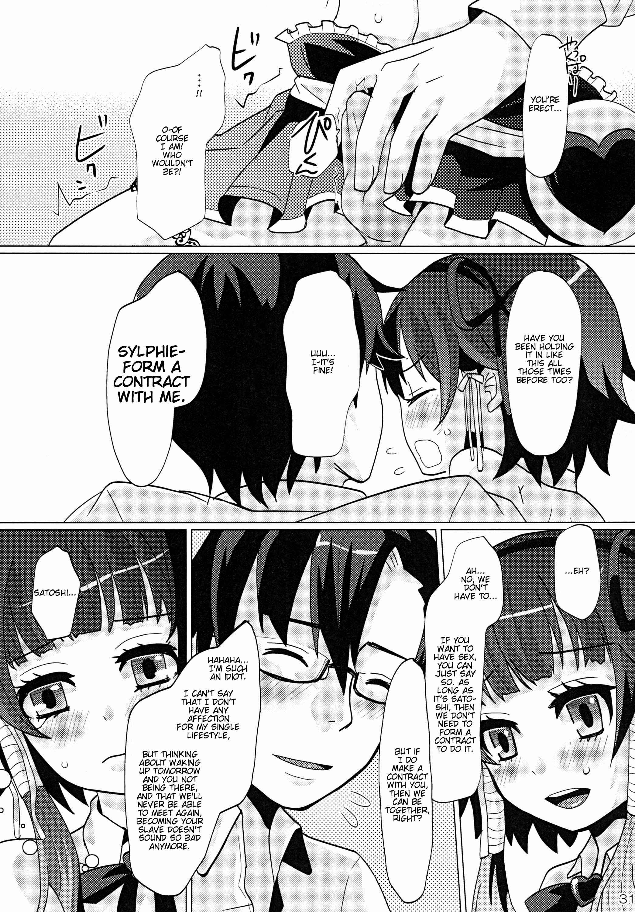 Page 30 Chapter Unknown_d3ba Aruhi Onaka o Sukaseta Shounen Yousei Sylphie o Hirottara