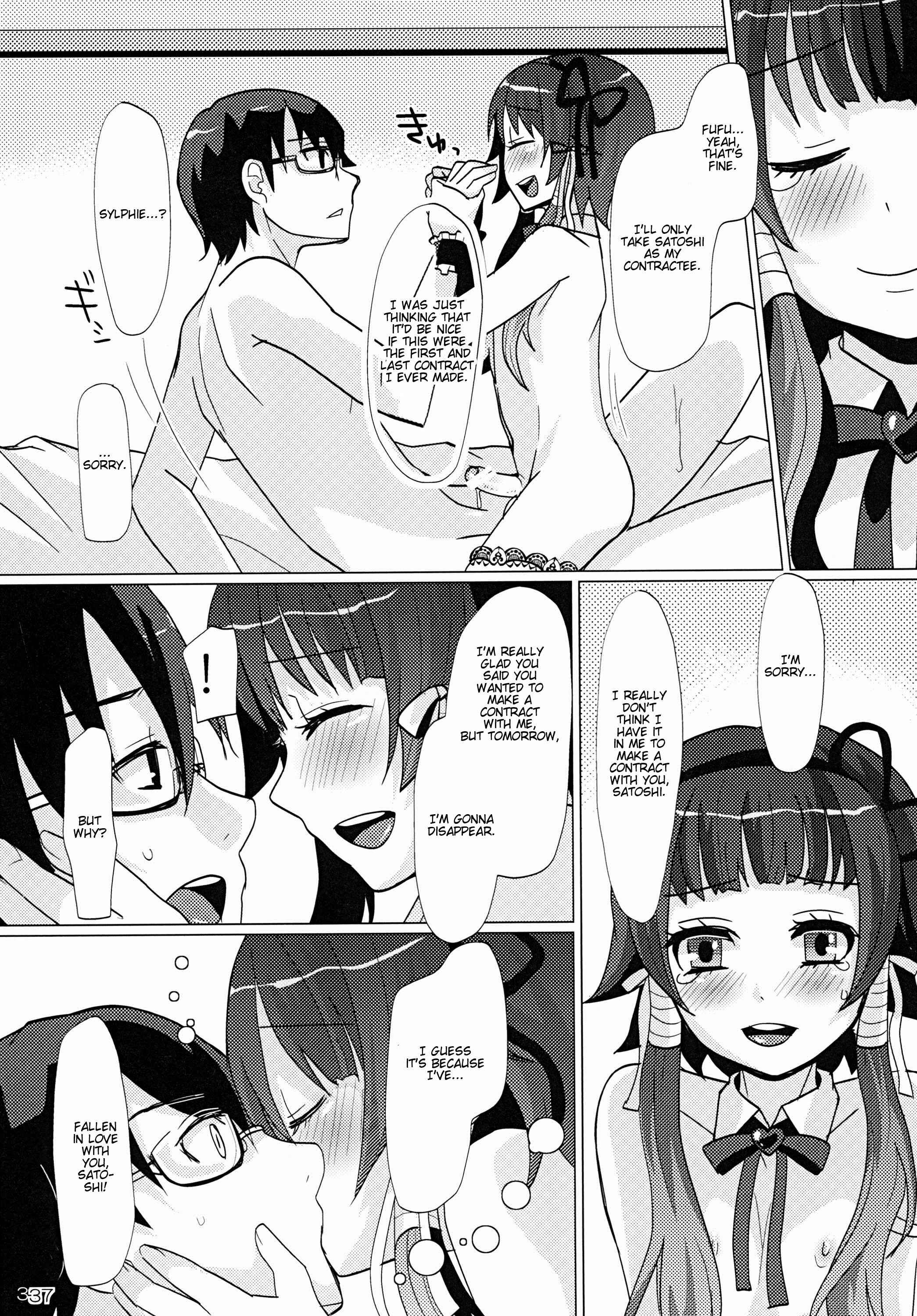 Page 36 Chapter Unknown_d3ba Aruhi Onaka o Sukaseta Shounen Yousei Sylphie o Hirottara