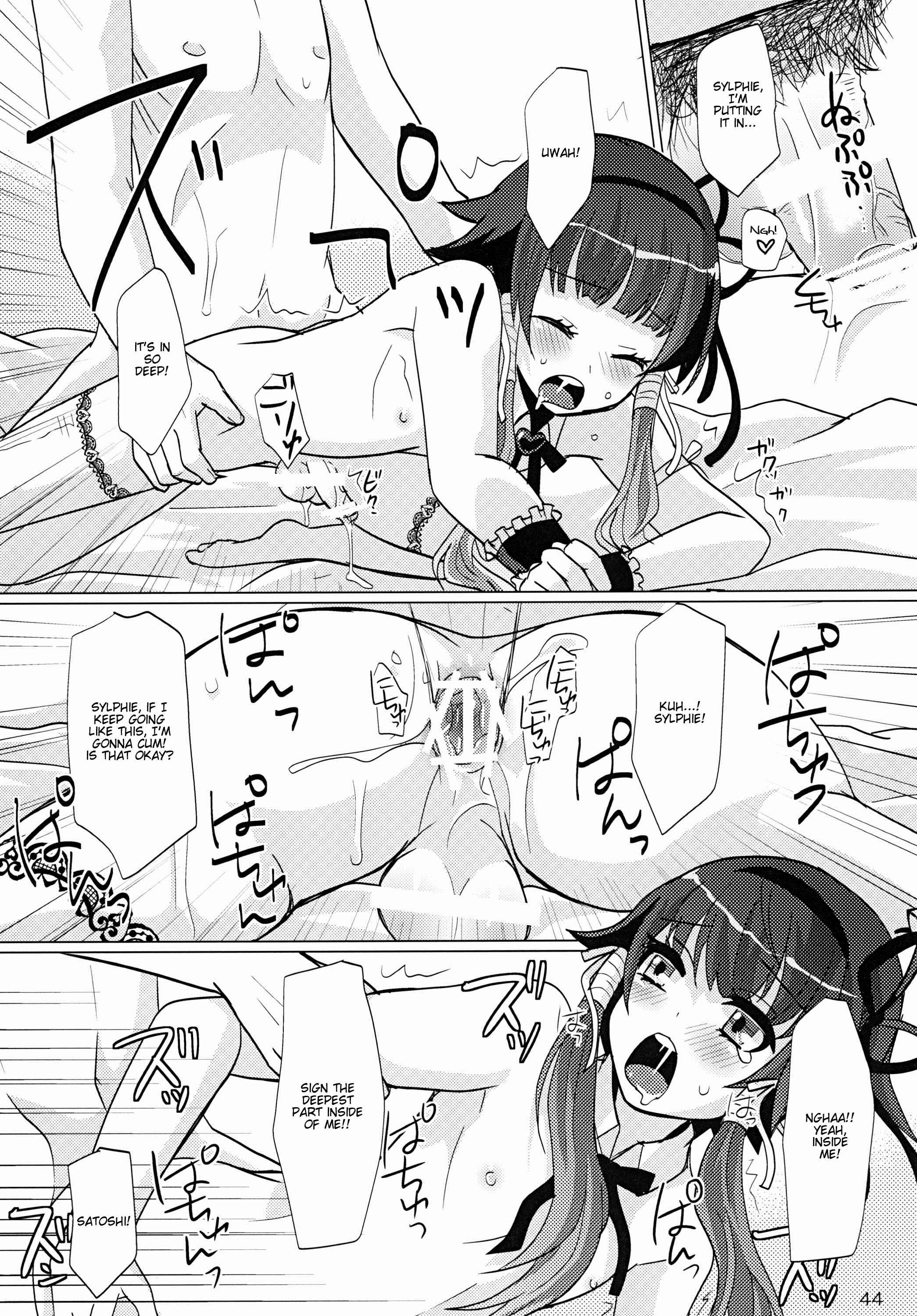 Page 43 Chapter Unknown_d3ba Aruhi Onaka o Sukaseta Shounen Yousei Sylphie o Hirottara