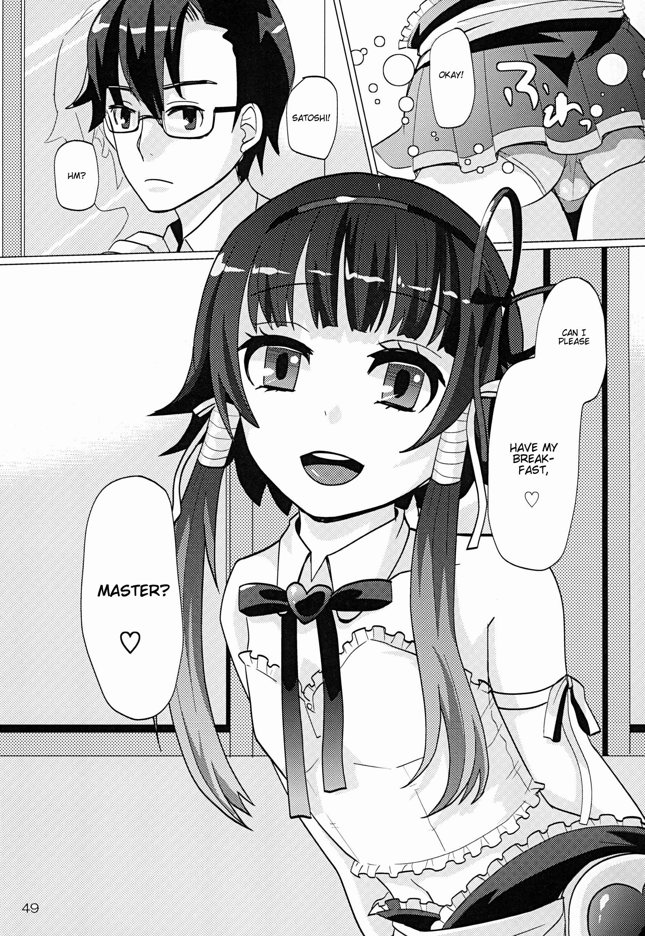 Page 48 Chapter Unknown_d3ba Aruhi Onaka o Sukaseta Shounen Yousei Sylphie o Hirottara