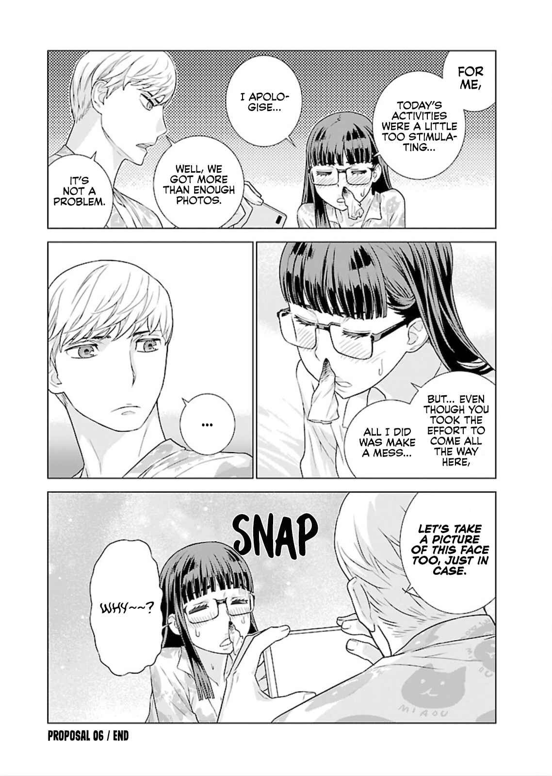 Page 12 Chapter 6 Shachou, Koibito no Furi wo shite Watashi no Chichi ni Atte kudasai
