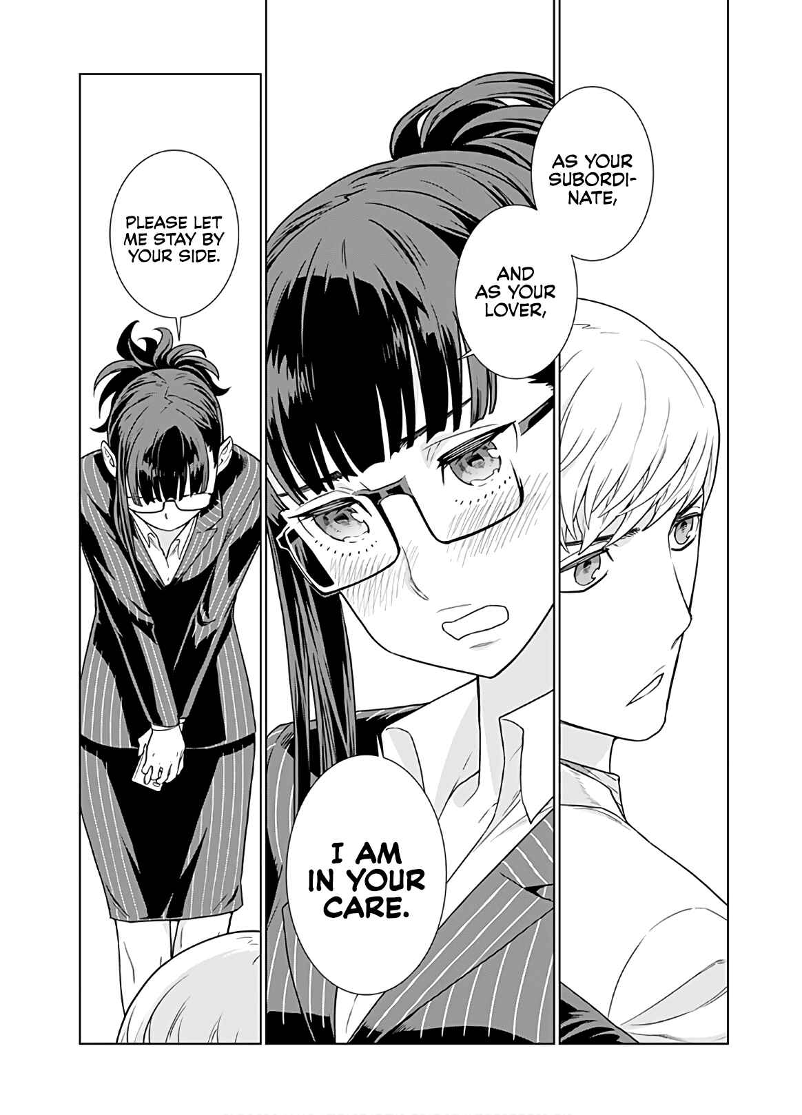 Page 12 Chapter 23 Shachou, Koibito no Furi wo shite Watashi no Chichi ni Atte kudasai