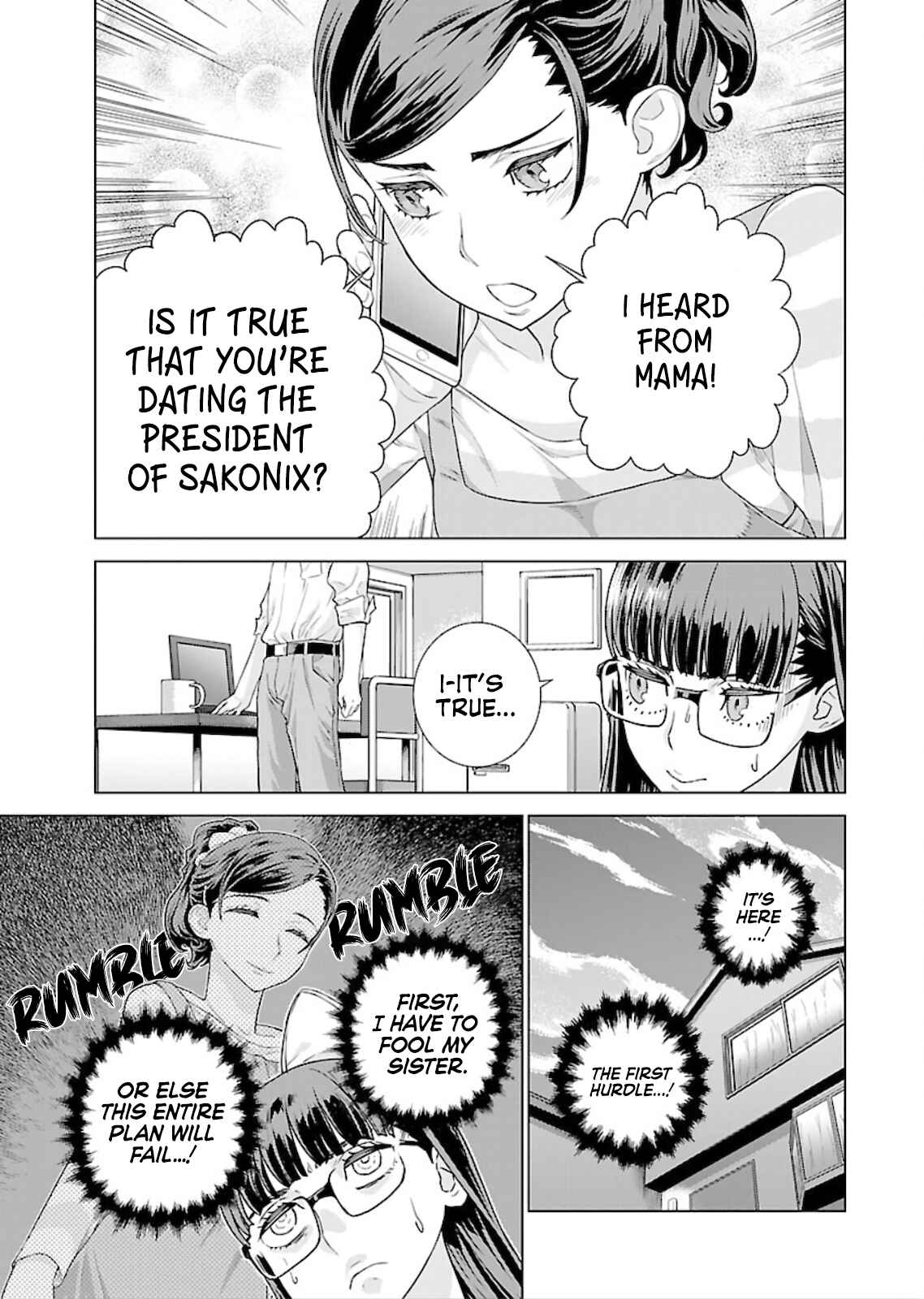 Page 8 Chapter 12 Shachou, Koibito no Furi wo shite Watashi no Chichi ni Atte kudasai