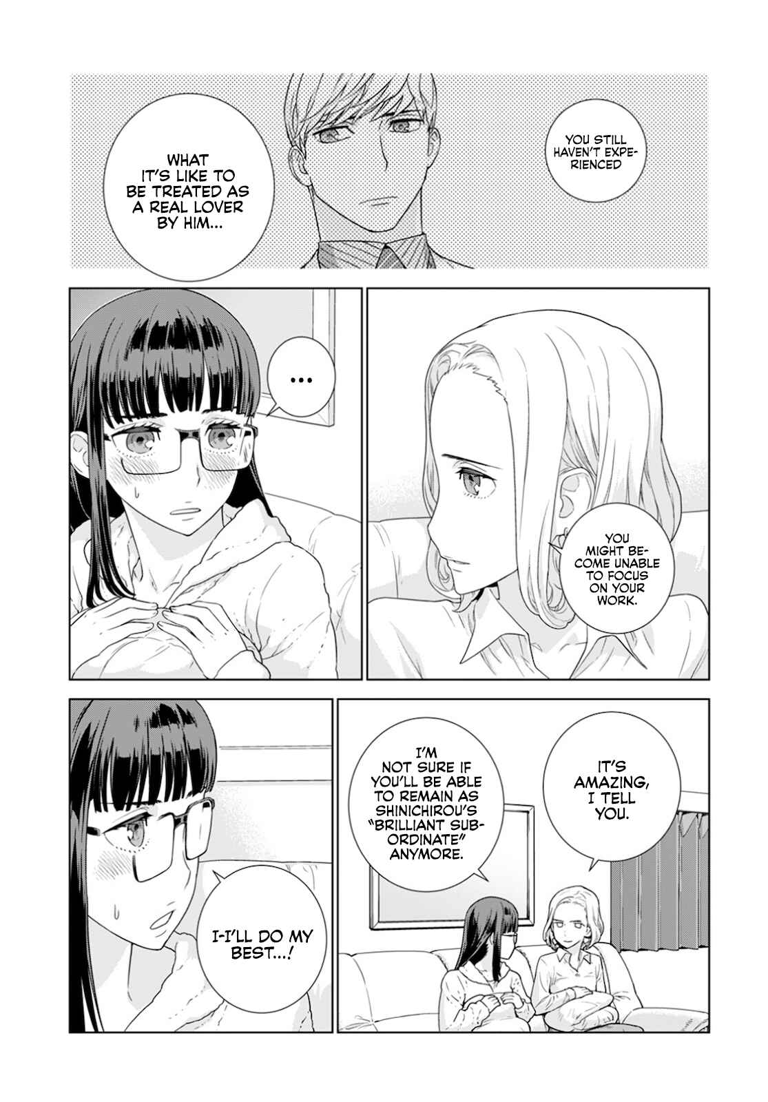 Page 12 Chapter 21 Shachou, Koibito no Furi wo shite Watashi no Chichi ni Atte kudasai