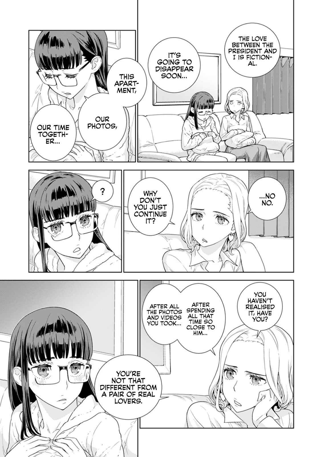Page 6 Chapter 21 Shachou, Koibito no Furi wo shite Watashi no Chichi ni Atte kudasai