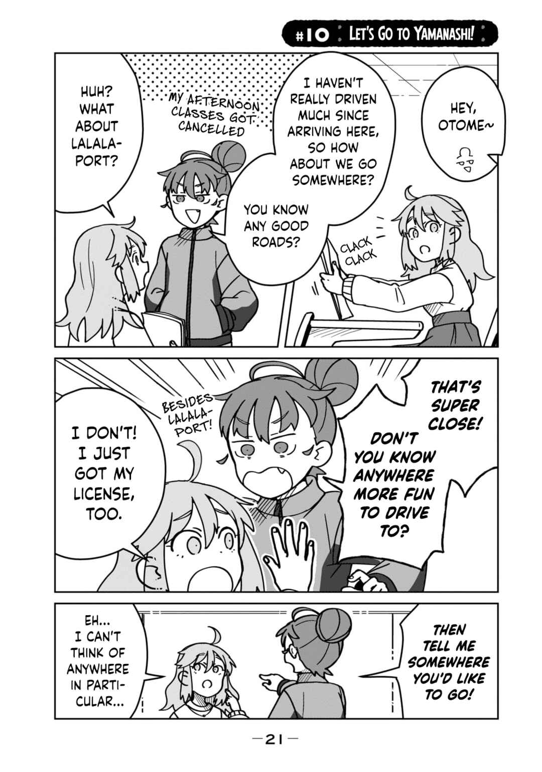 Page 1 Chapter 10 Open Car Girls