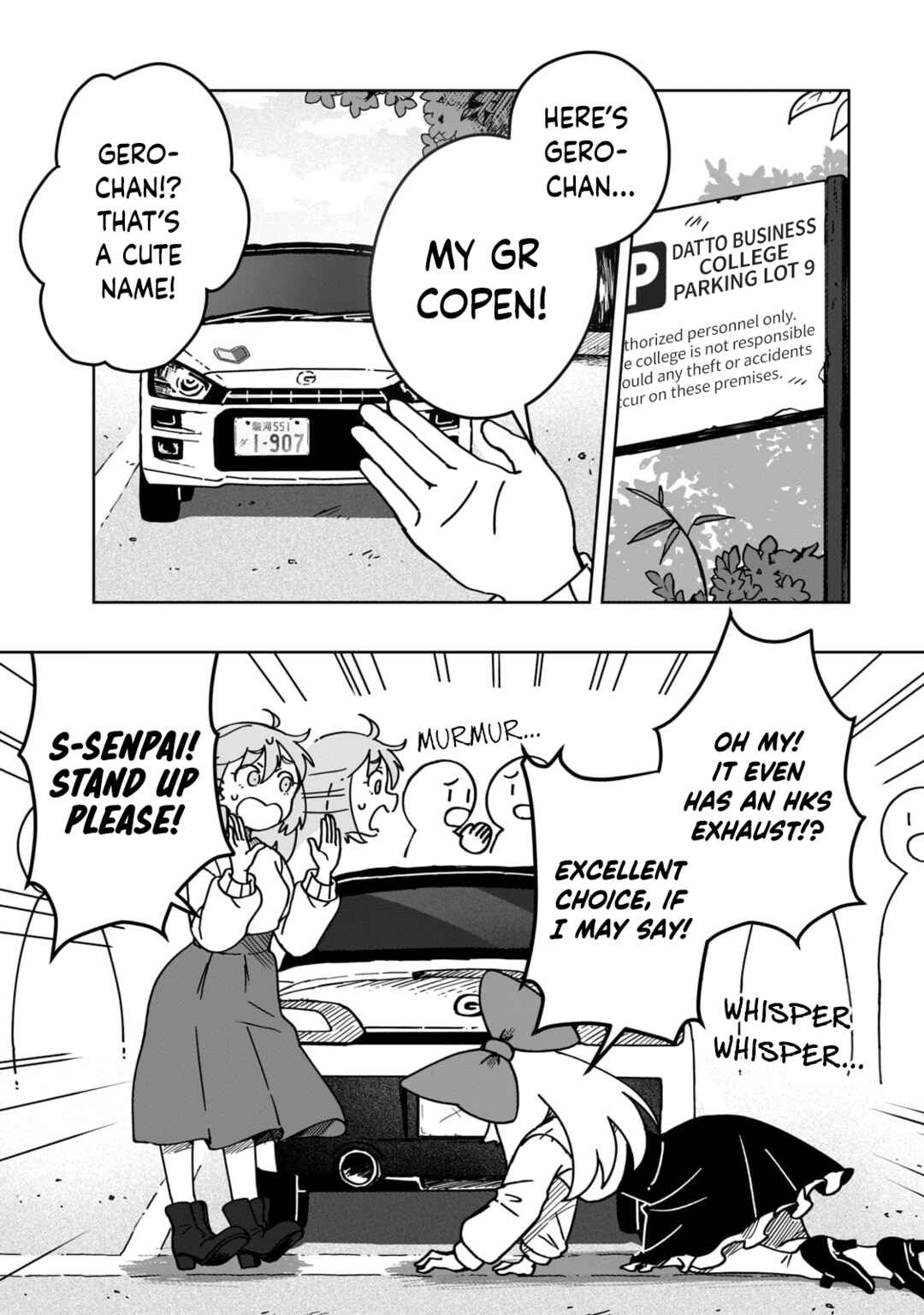 Page 3 Chapter 7 Open Car Girls