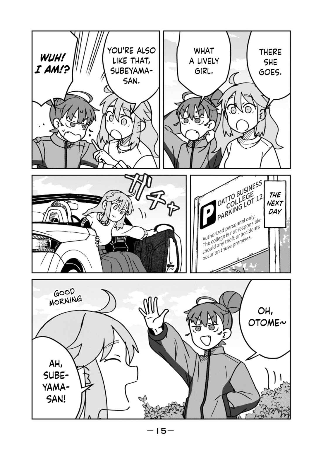Page 15 Chapter 9 Open Car Girls