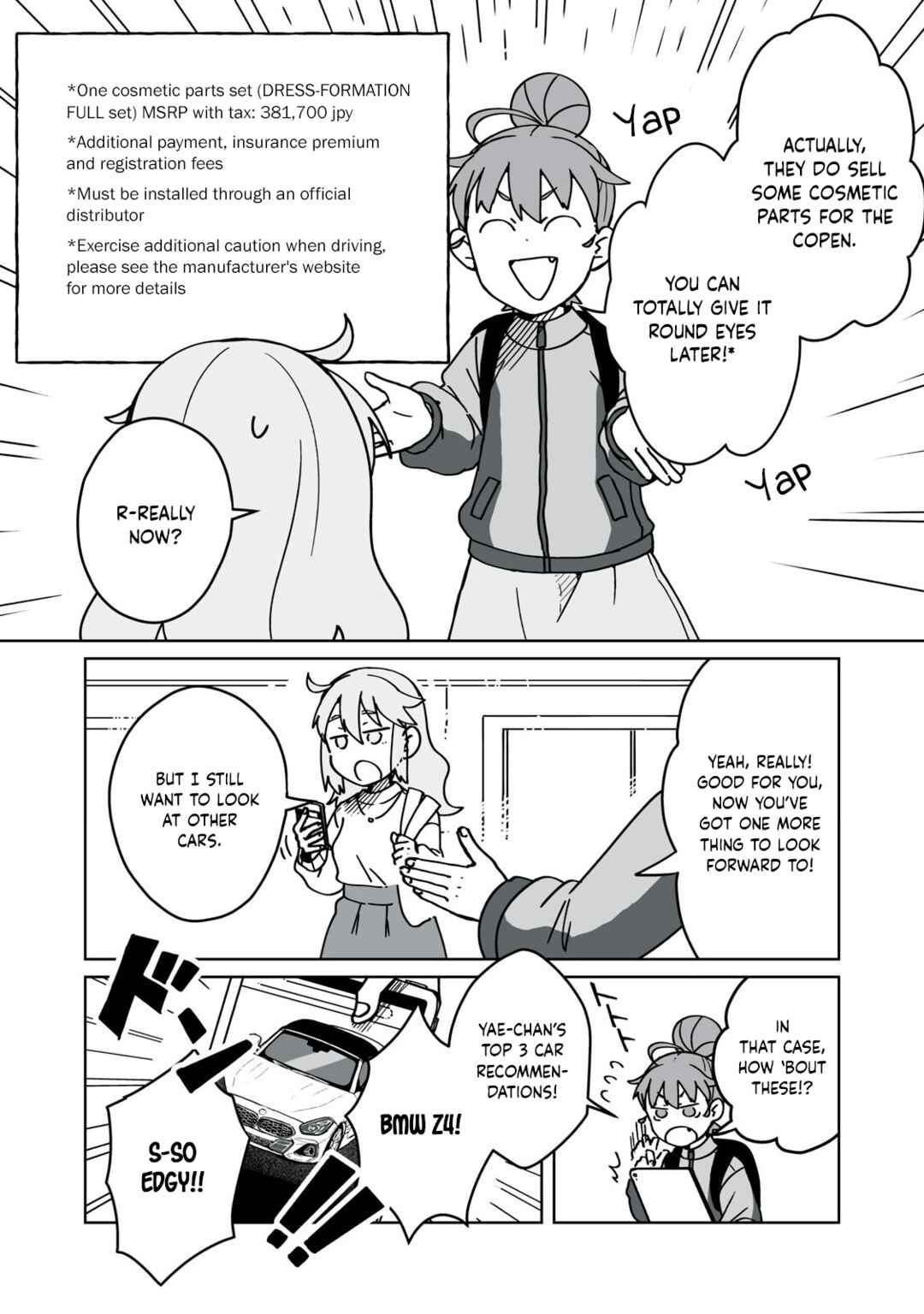 Page 6 Chapter 3 Open Car Girls