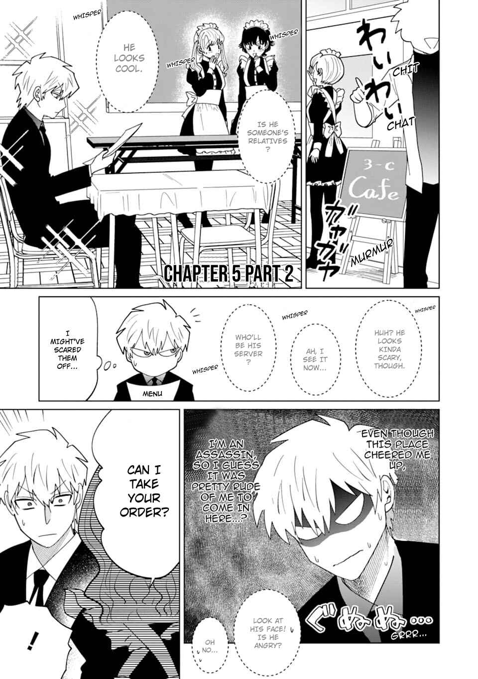 Page 6 Chapter 5 Koroshiya Datte Mimamoritai