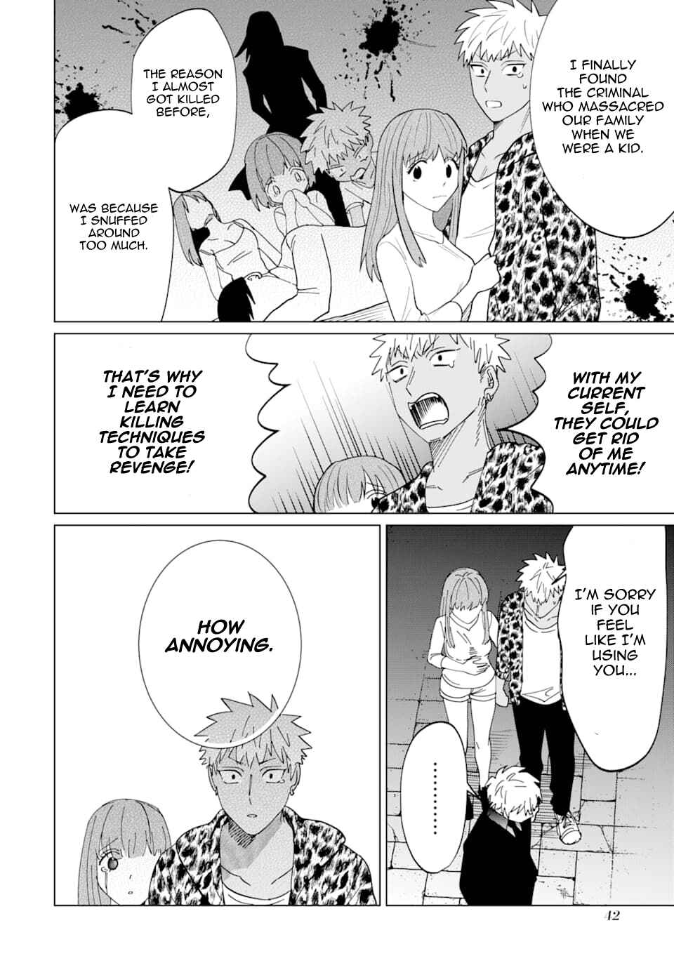 Page 12 Chapter 2 Koroshiya Datte Mimamoritai