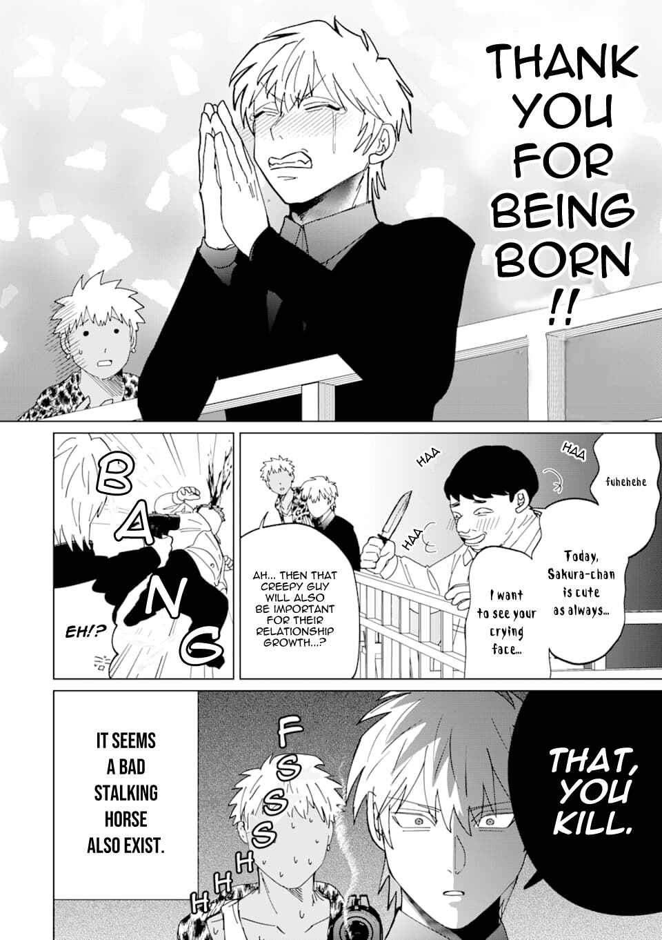 Page 8 Chapter 2 Koroshiya Datte Mimamoritai
