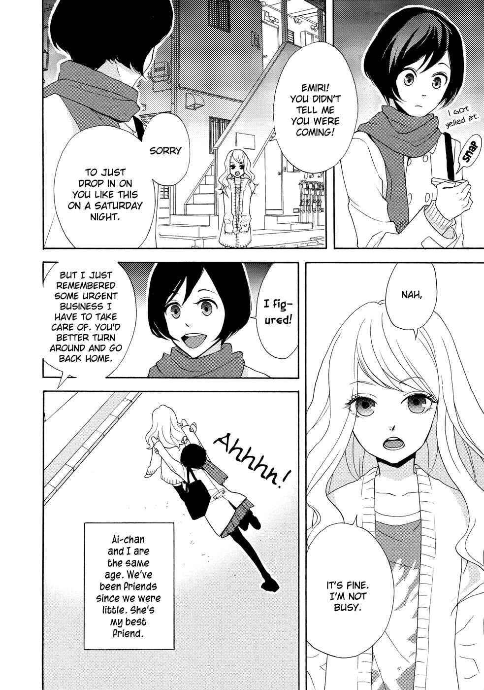 Page 4 Chapter 1 A Knife Edge Girl