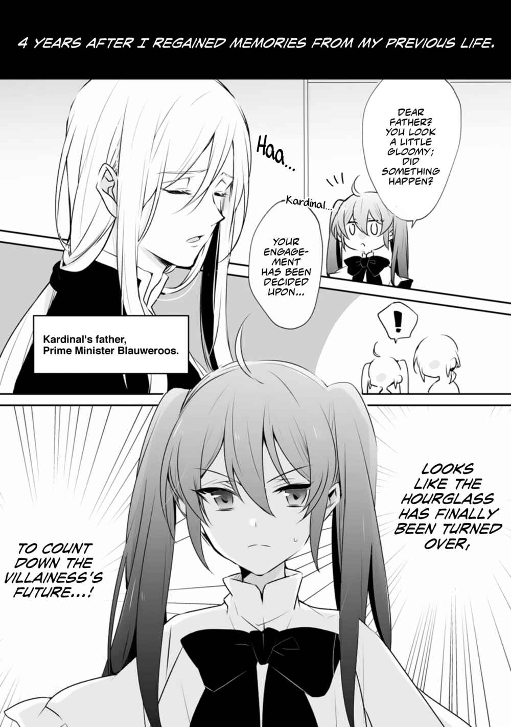 Page 1 Chapter 2 Akuyaku Reijou tte Nani wo Sureba Ii n Dakke?