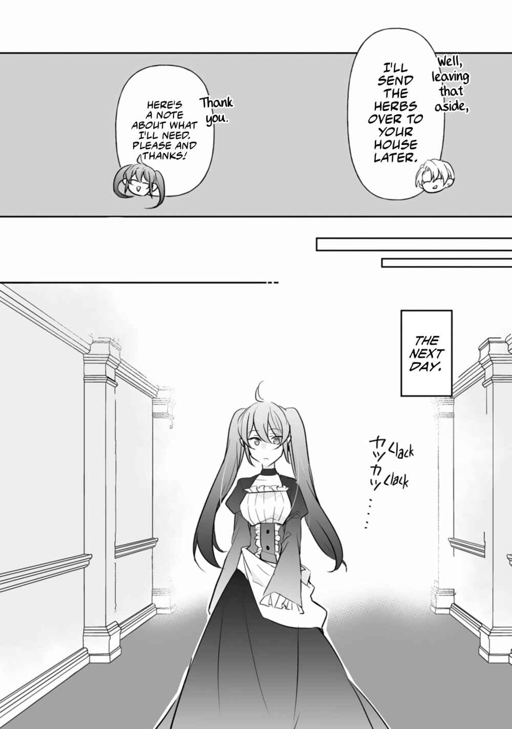 Page 10 Chapter 4 Akuyaku Reijou tte Nani wo Sureba Ii n Dakke?