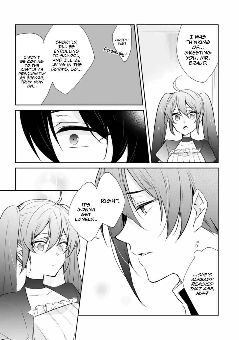Page 13 Chapter 4 Akuyaku Reijou tte Nani wo Sureba Ii n Dakke?