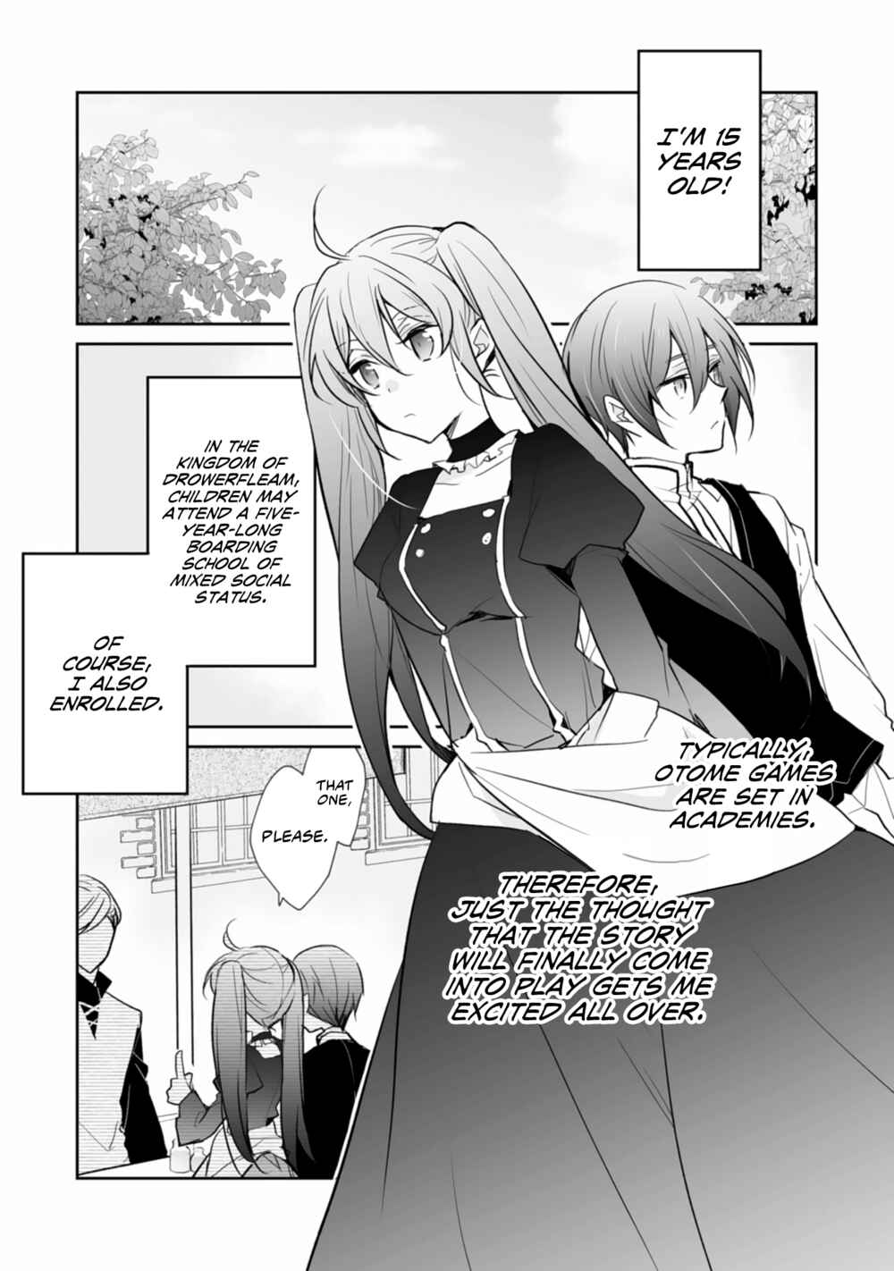Page 3 Chapter 4 Akuyaku Reijou tte Nani wo Sureba Ii n Dakke?