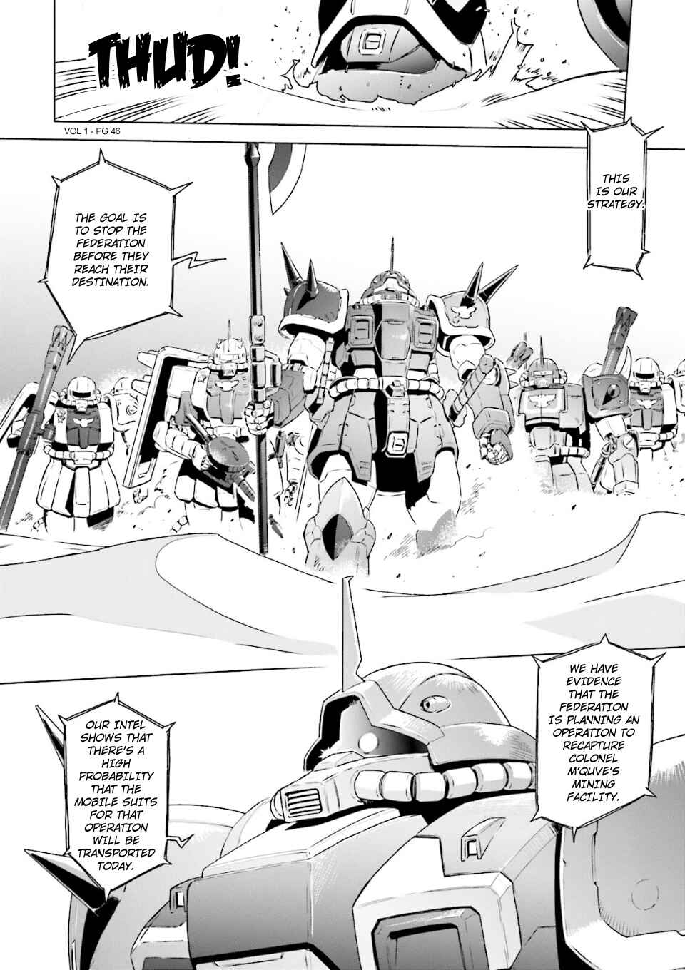 Page 8 Chapter 2 Mobile Suit Gundam Side Story - Missing Link
